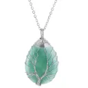 Green Aventurine Silver