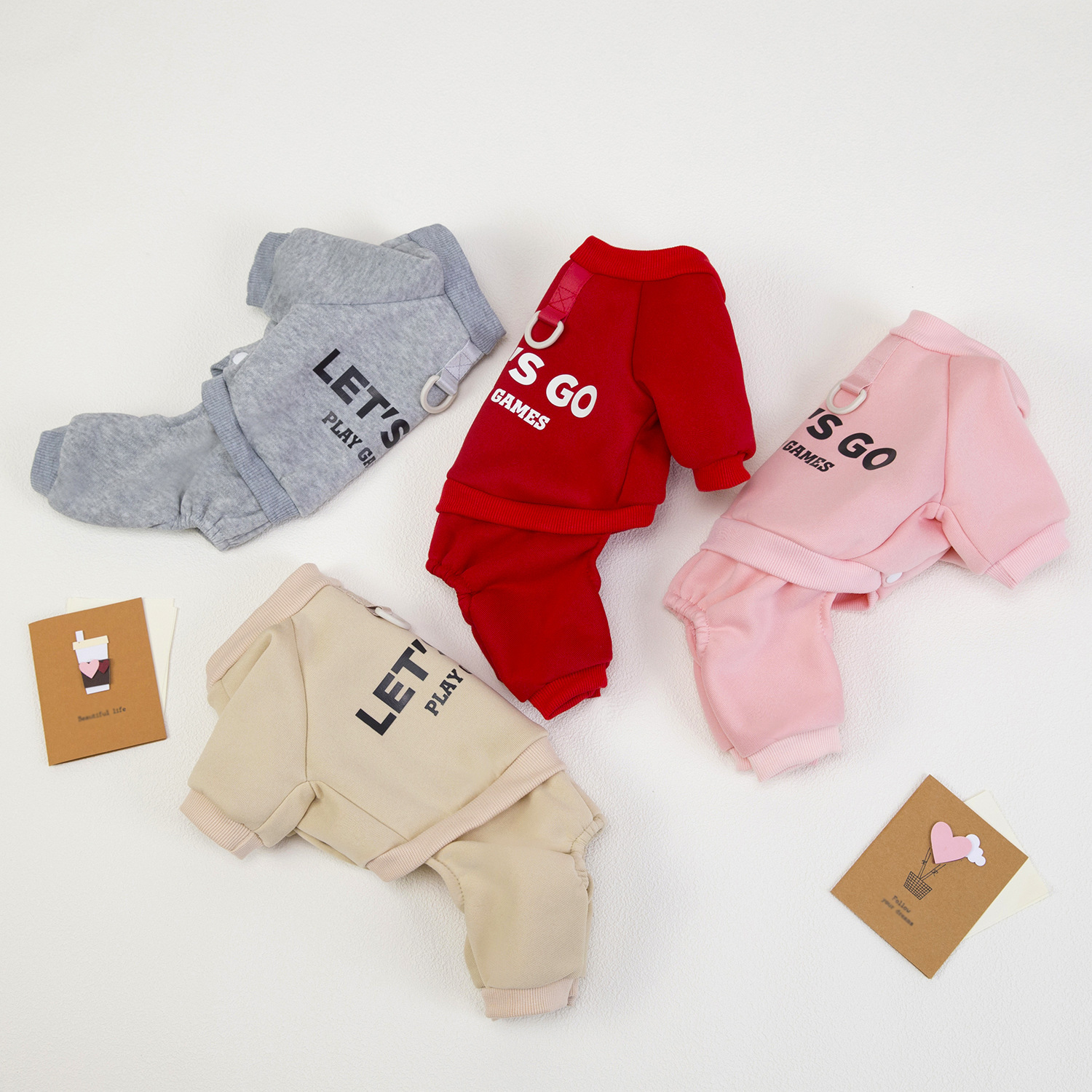 Pet Clothes Cute For Small Dogs Autumn And Winter detail photo 3