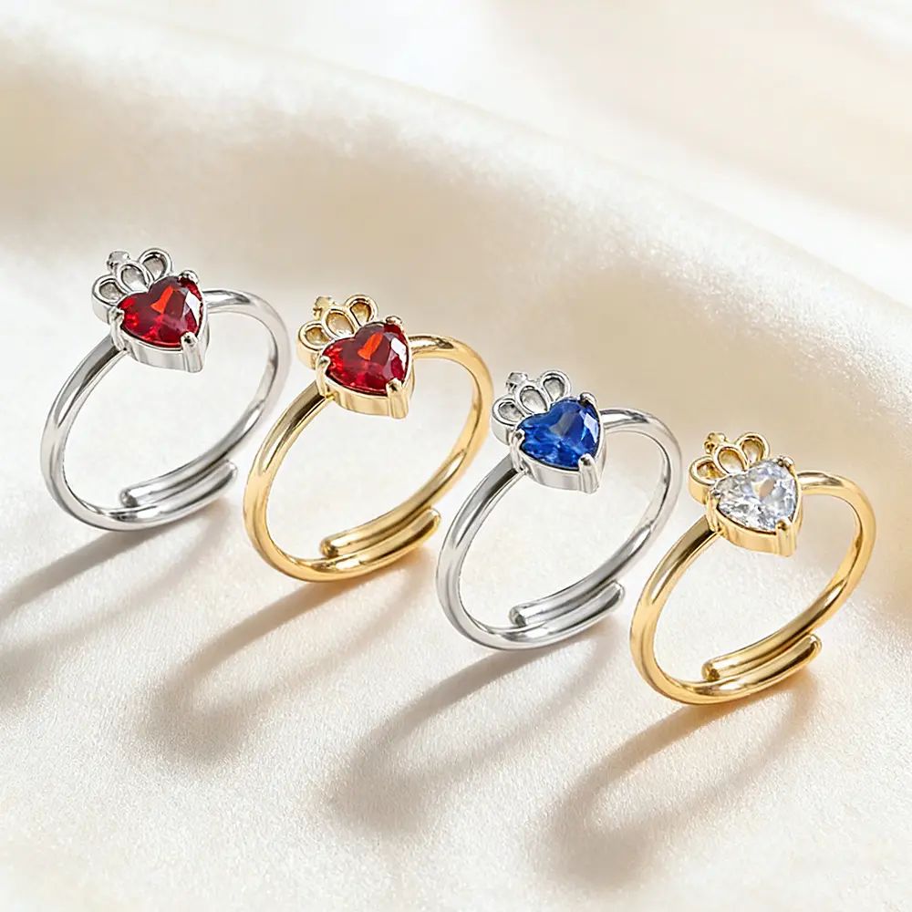 Adjustable Stainless Steel Ring Simple And Versatile