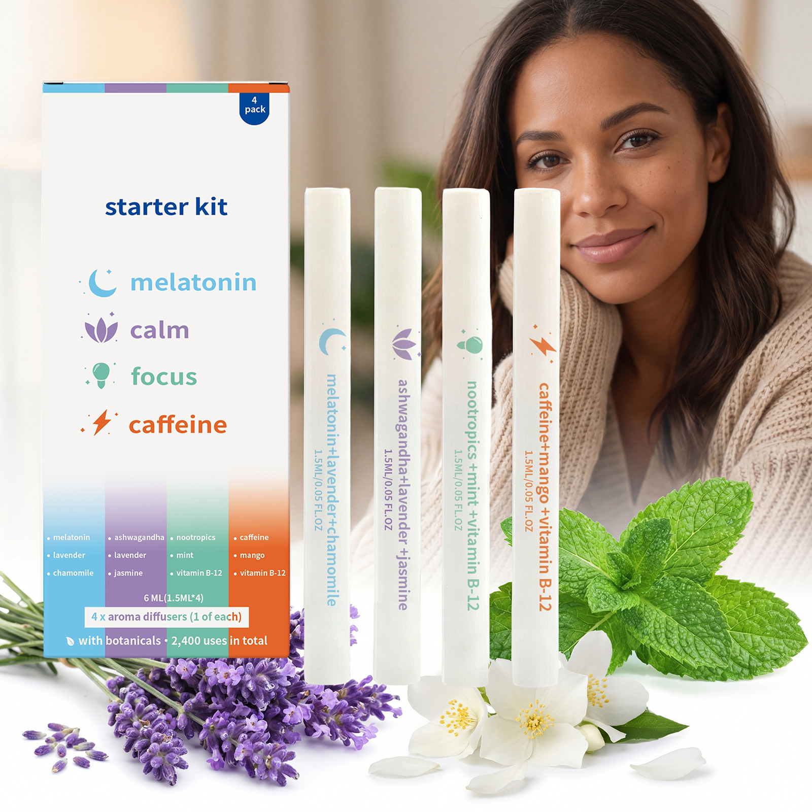 Herbal Nasal Stick Set