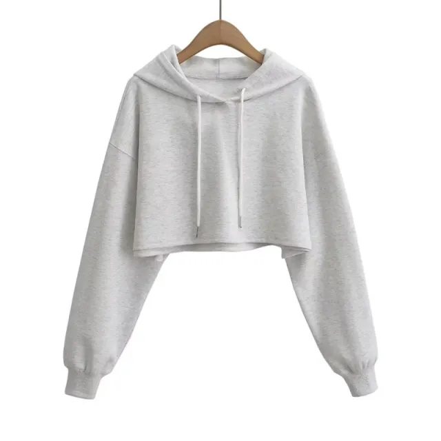 High Waist Short Personality Trendy Sweater White - Shop at LoveMi