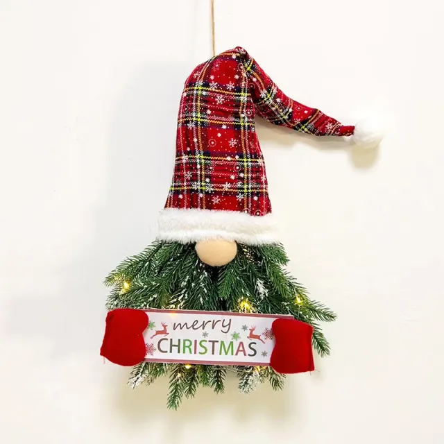 Christmas Decoration Supplies Wall Hanging Decoration Door Pendant Legless - Shop at LoveMi