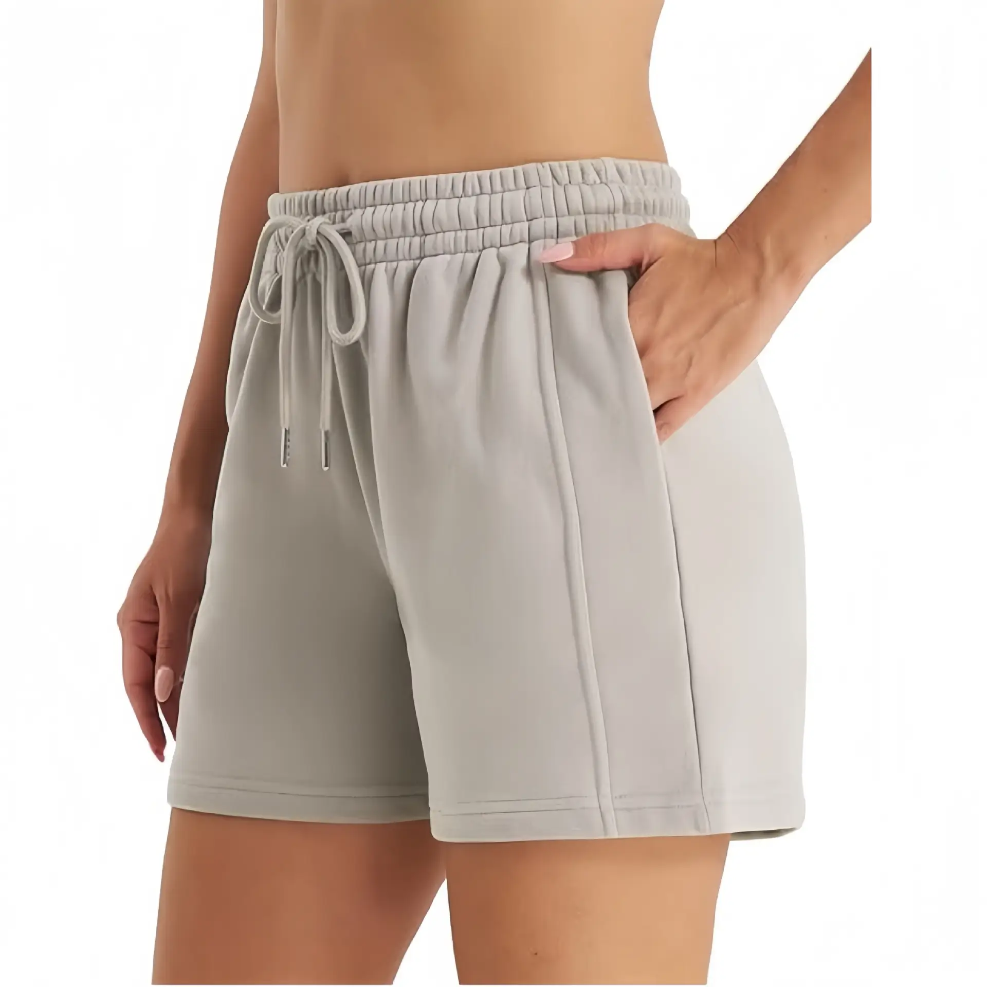 Womens Summer Drawstring Sports Shorts