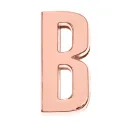 30Mm Rose Gold Letter B