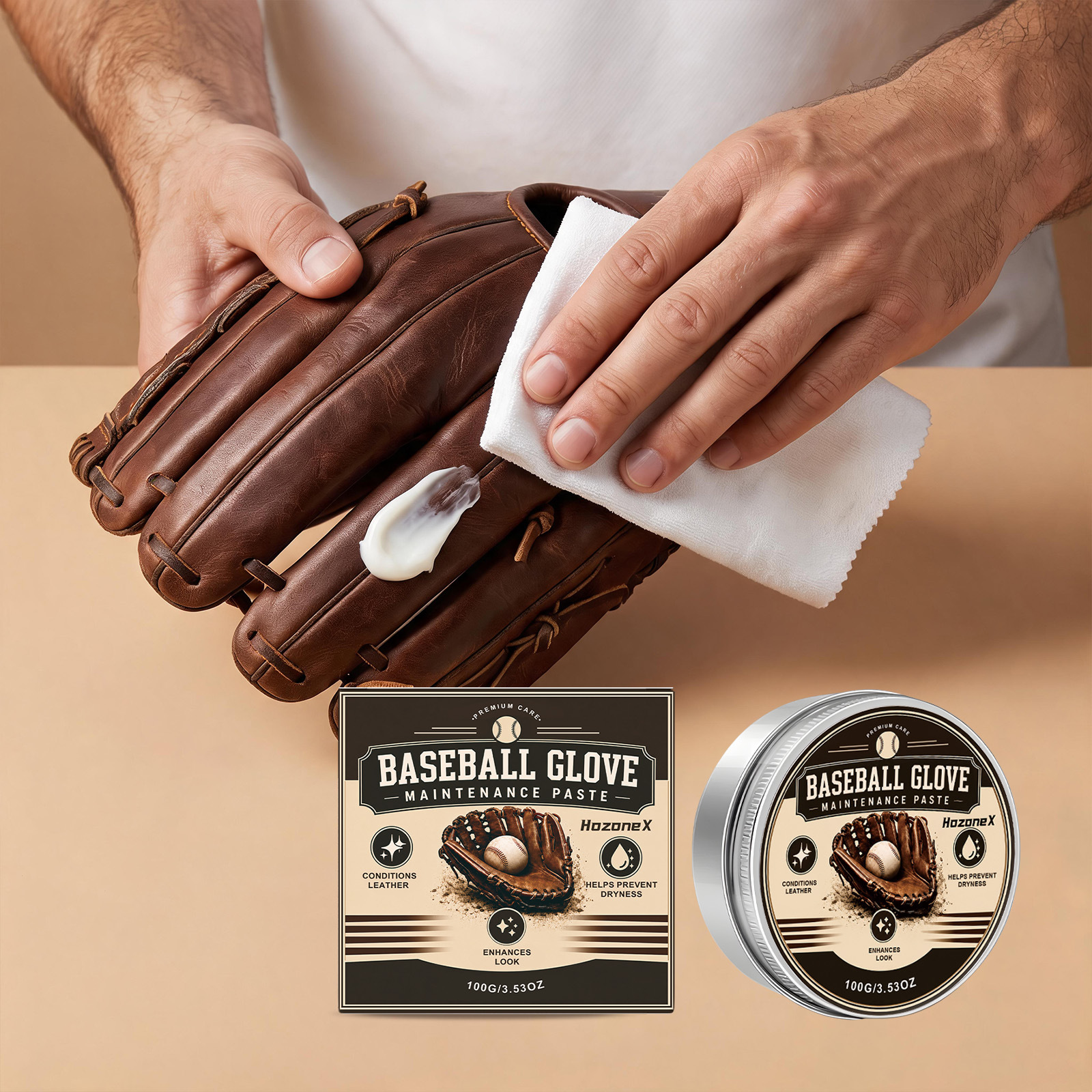 Baseball Glove Maintenance Paste