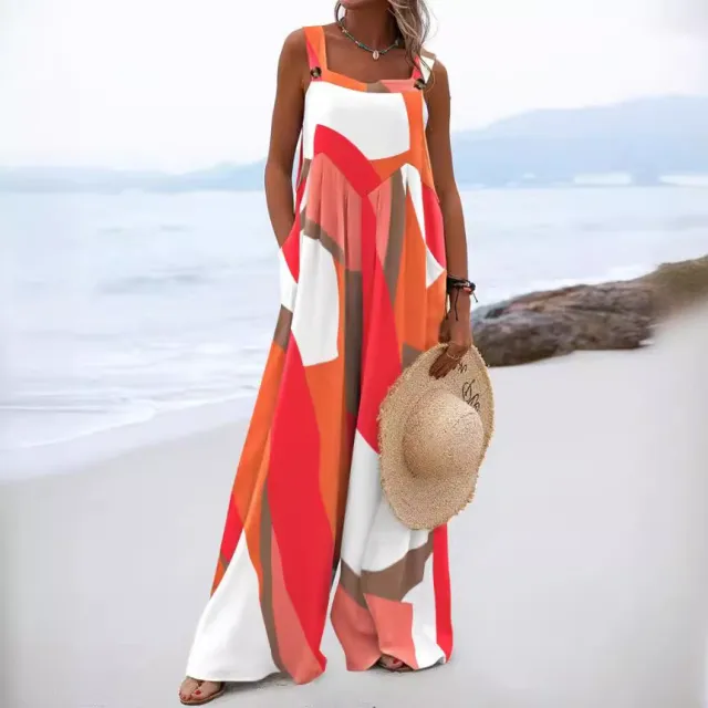 National Fashion Button Digital Printing Romper Style 9 - Shop at LoveMi