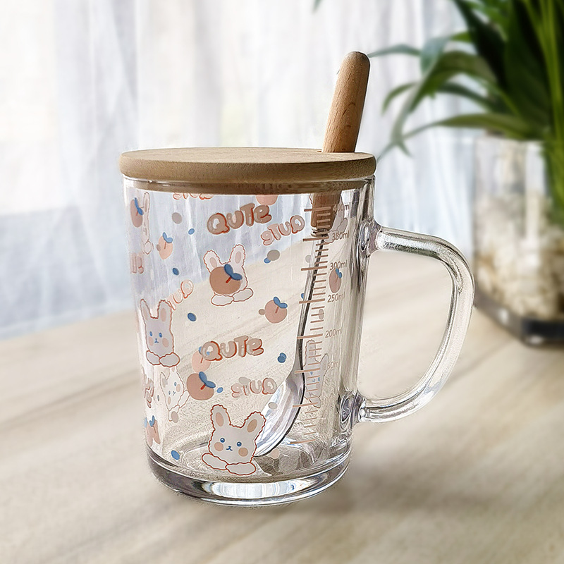 Stylish Minimalist And Uniquely Designed Glass Water Cup