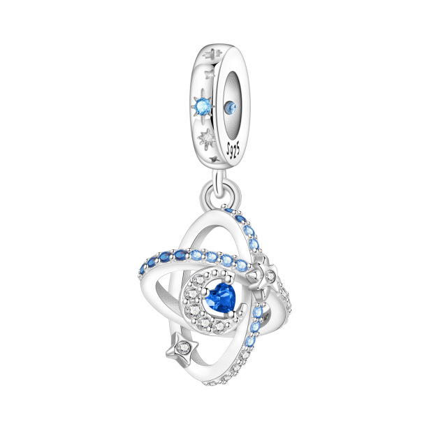 Starry Sky Astronaut Diy Bracelet String Beads Pendant