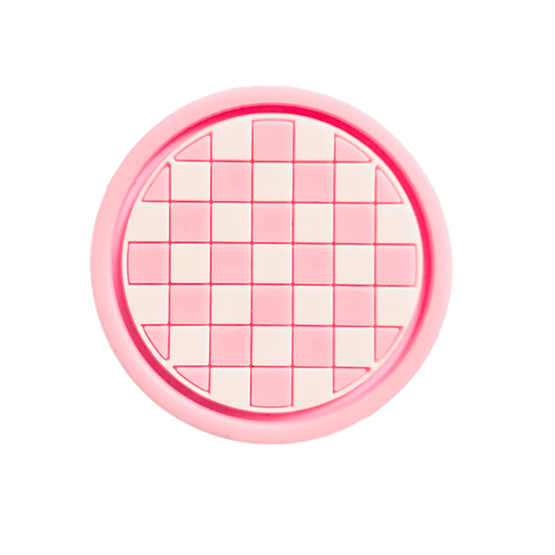 Pink And White Plaid