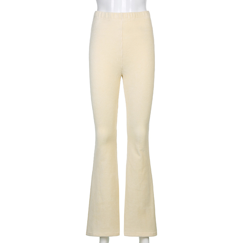 Title 6, Ladies Stretch Corduroy Micro Flared Casual Pants