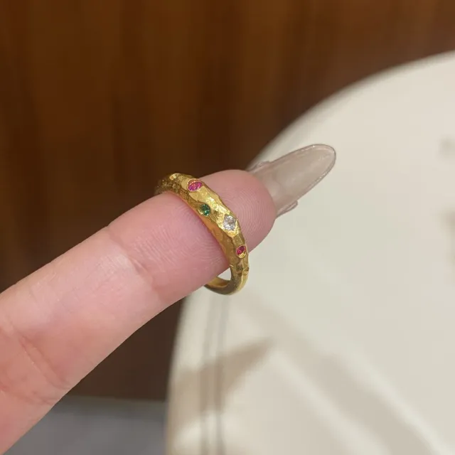 Retro Micro Set Zircon Planet Ring For Women, Niche Design, Cool And Minimalist Style Index Finger Ring Az00191 - Shop at LoveMi
