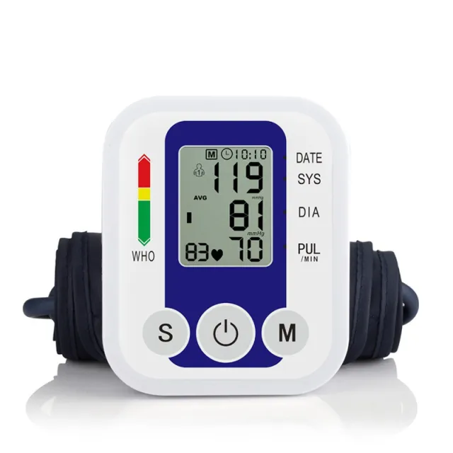 Household Multi voice Upper Arm Precise Measurement Blood Pressure Meter Blue - Shop at LoveMi