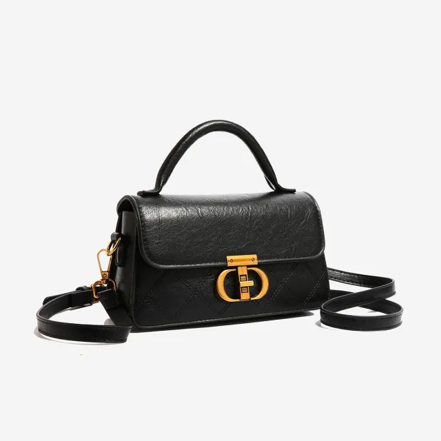 Women's Fashion Simple Casual Crossbody Bag Black - Shop at LoveMi