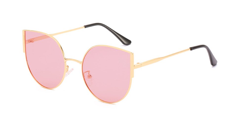 Gold Frame Pink Lens