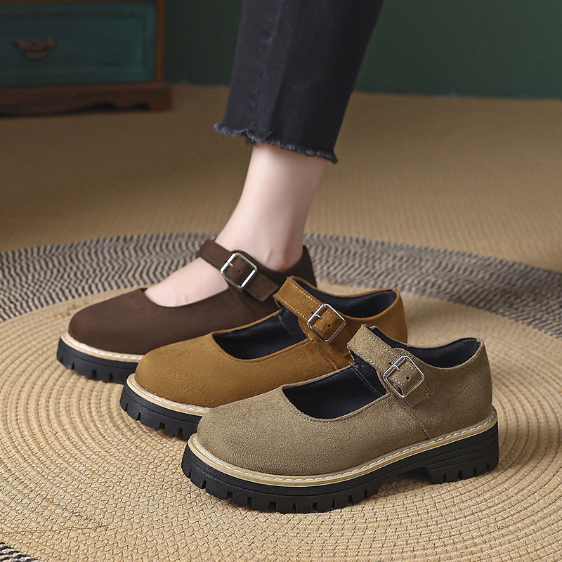 Large-size Low-cut Low-heeled Womens Shoes