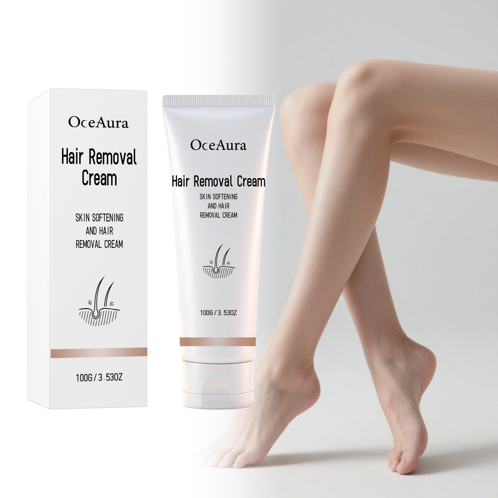 Skin Hair-removal Creamrefreshing, Non-sticky And Gentle Suitable For The Entire Body 2