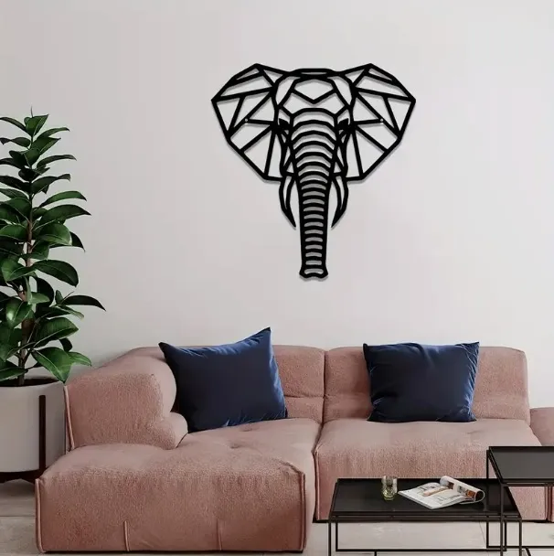 Metal Elephant Wall Decoration Metal Artwork - Shop at LoveMi