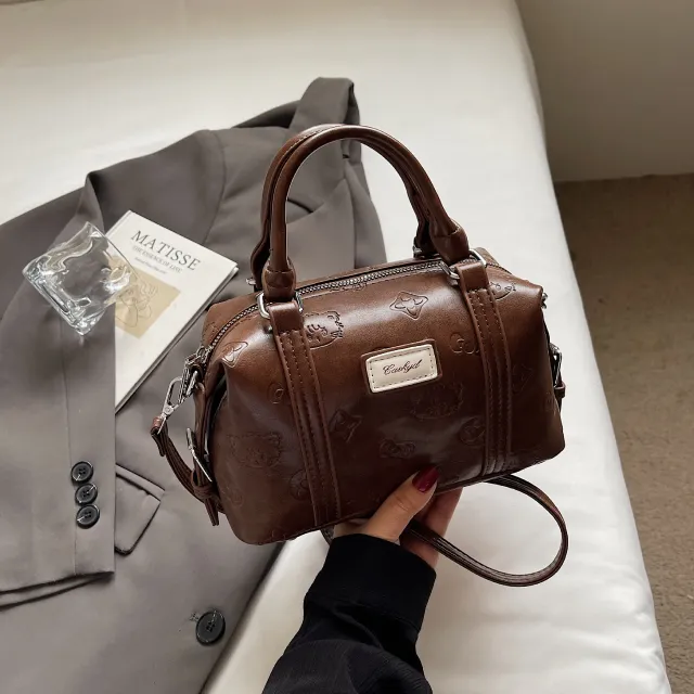 Autumn Casual Women's Bag Large Capacity Handbag Brown - Shop at LoveMi