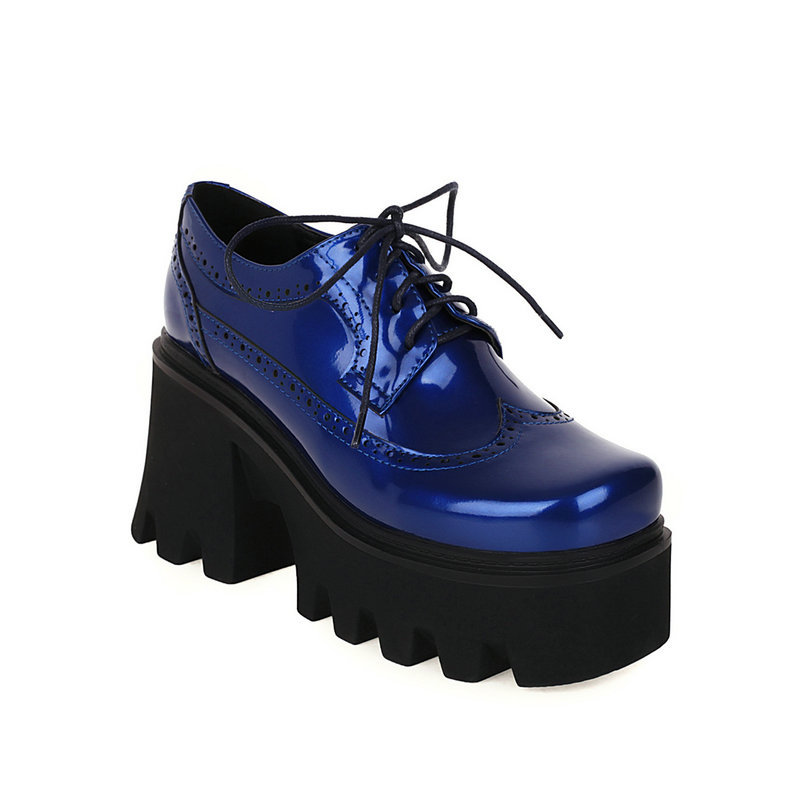 Women's Platform Shoes Platform Shoes Squared Head Chunky Heel