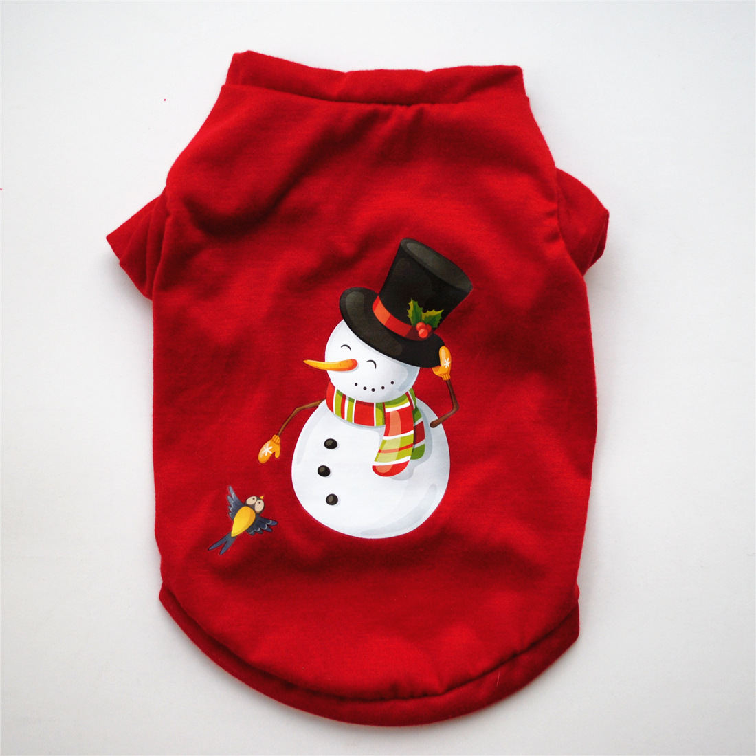 Red Christmas Snowman