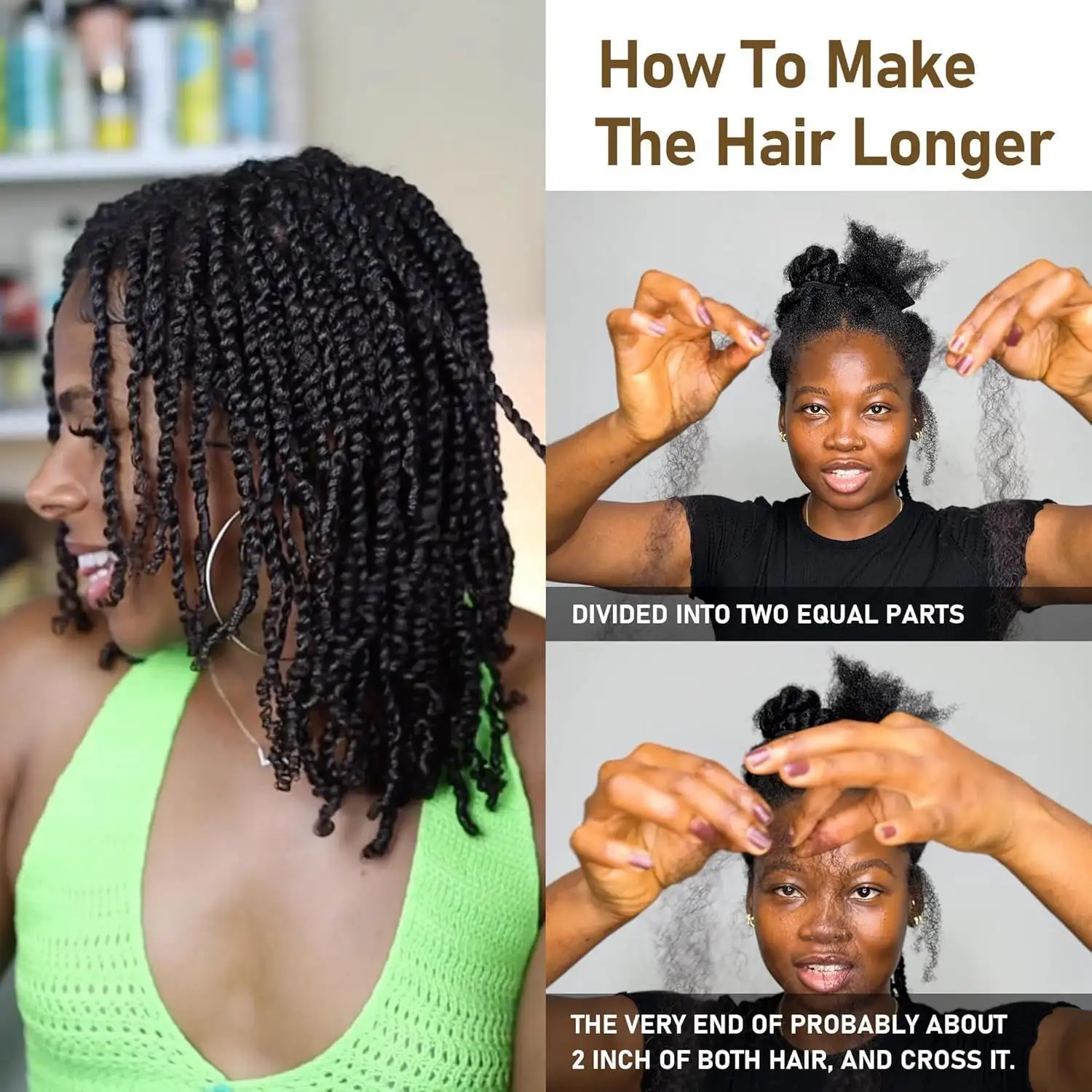 Womens Dreadlock Hair Extensions Bundle
