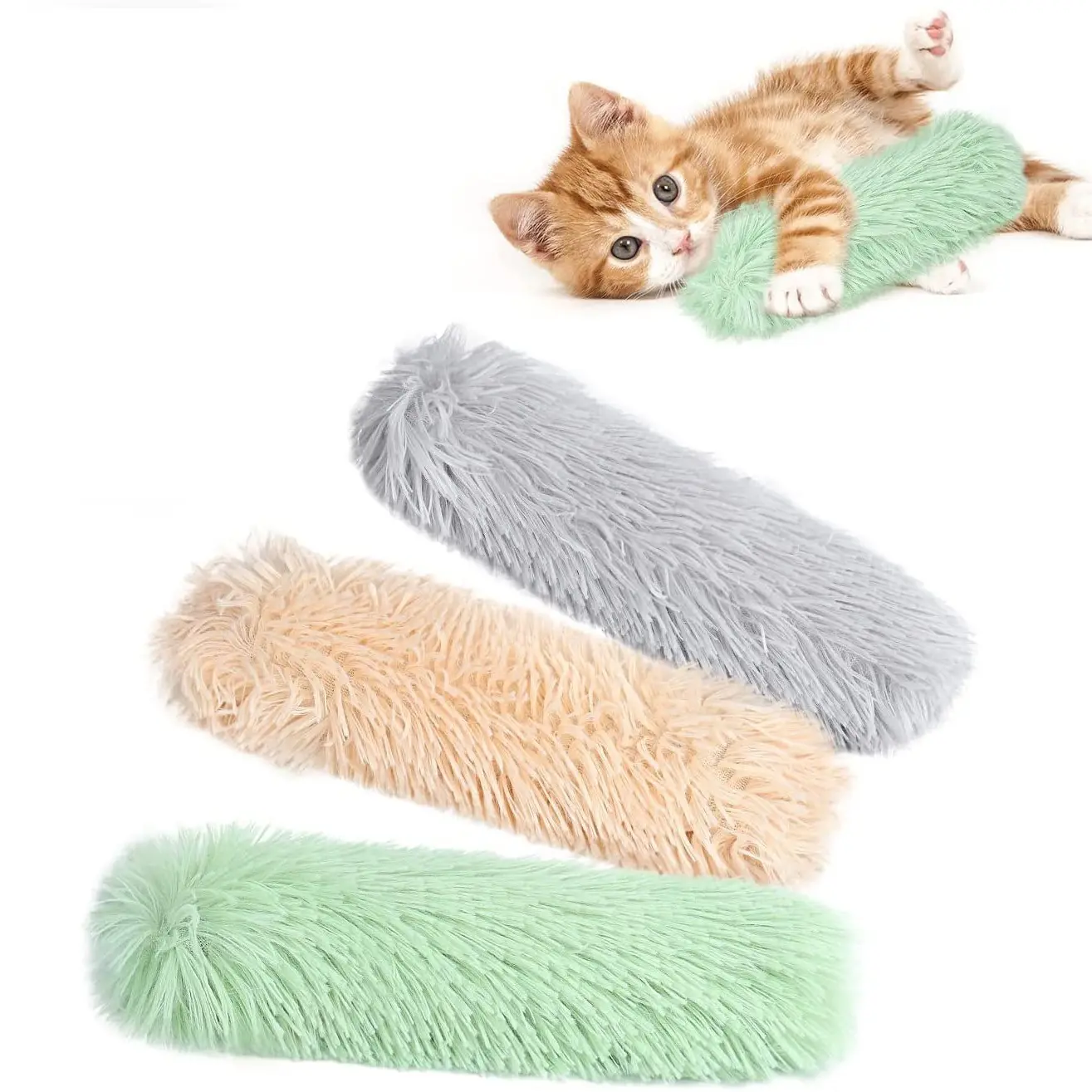 New Self-Warming Stress-Relieving Plush Cat