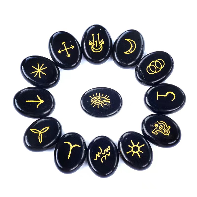 Hand Carved Agate Natural Crystal Gemstone