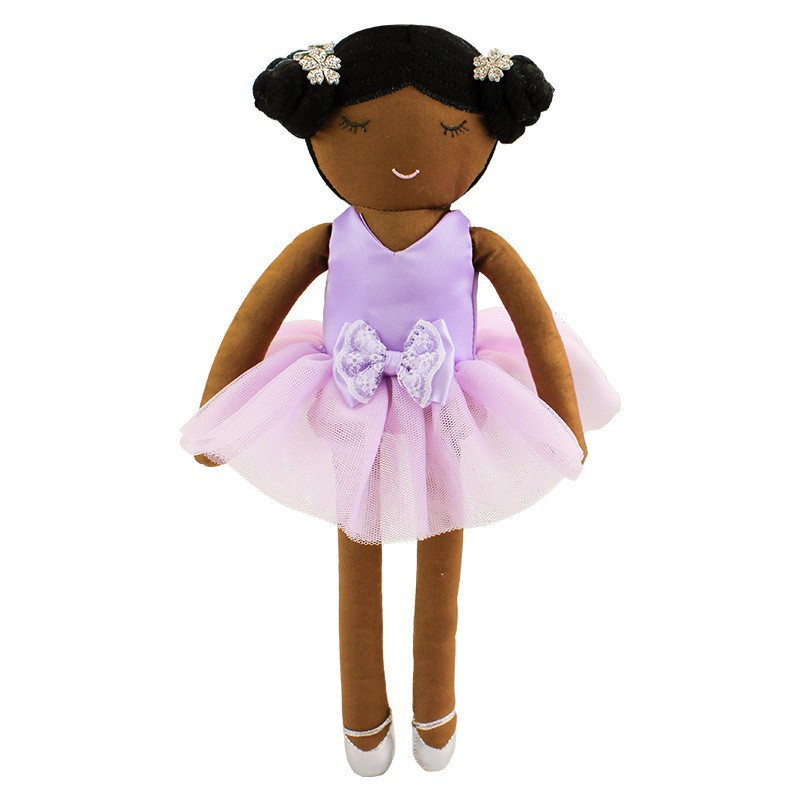 Purple Bow Doll