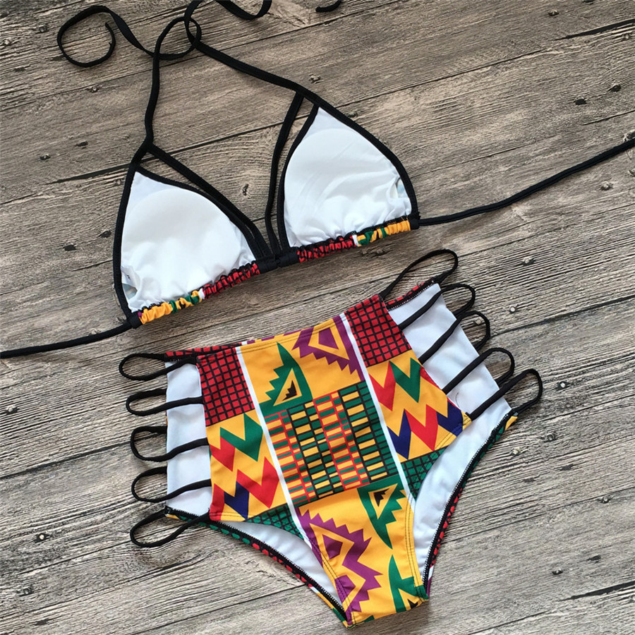 Women’s Split Bikini Swimsuit Digital Printing