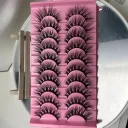 10 Pairs L Pink Ladder