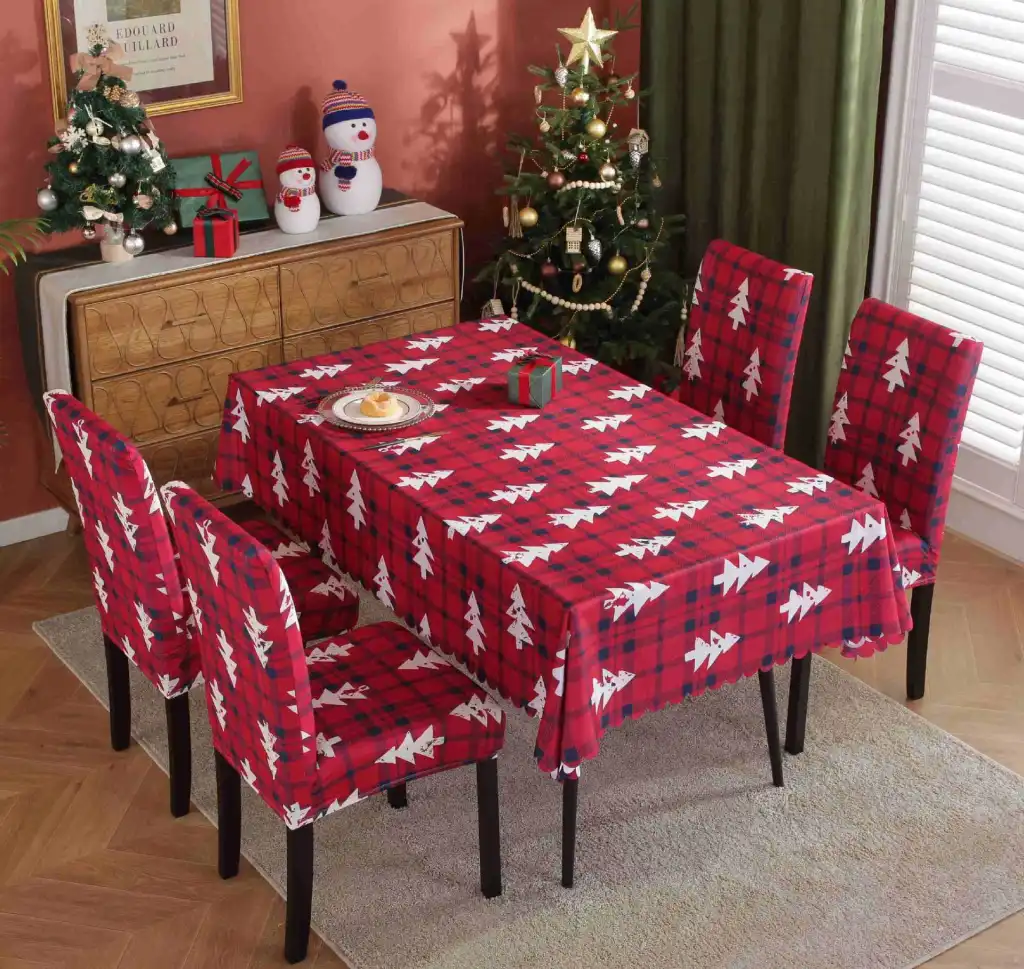 Waterproof And Oil-proof Christmas Tablecloth - Christmas 215