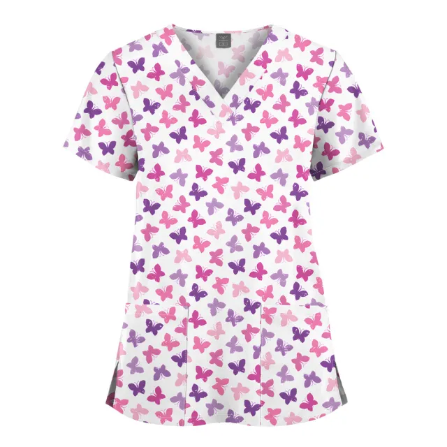 Women's Fashion Quick drying Printed Short sleeved Top 6400127Style S - Shop at LoveMi