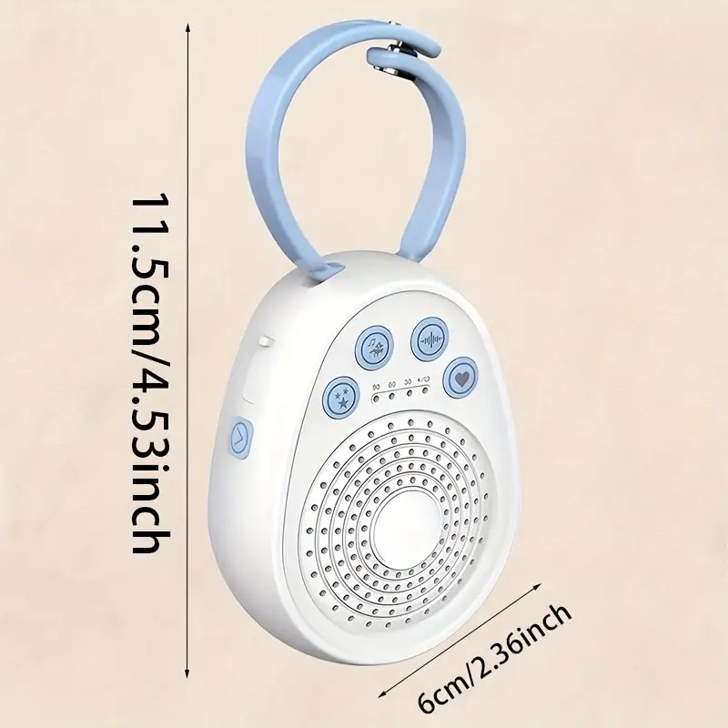 White Noise Sleep Soother Pillow