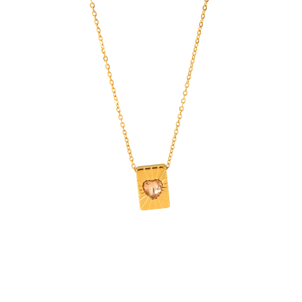 European And American Fashion All-match Love Necklace