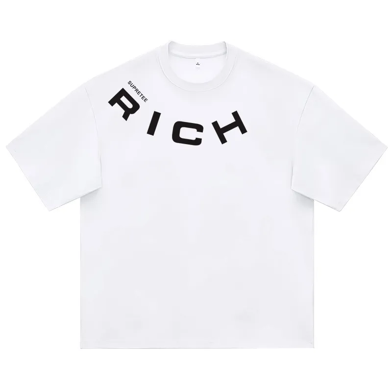 T-shirt Men's Cotton Loose And Handsome