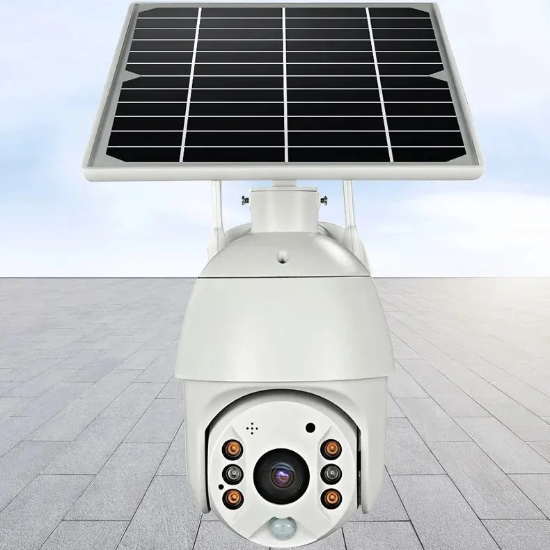 4G HD UBOX Solar-Powered Dome Surveillance Camera 5