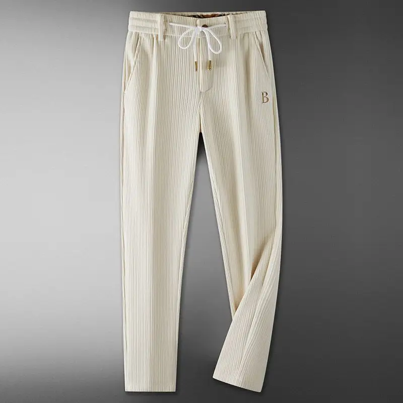 Fashionable Soft Corduroy Sweatpants for Men