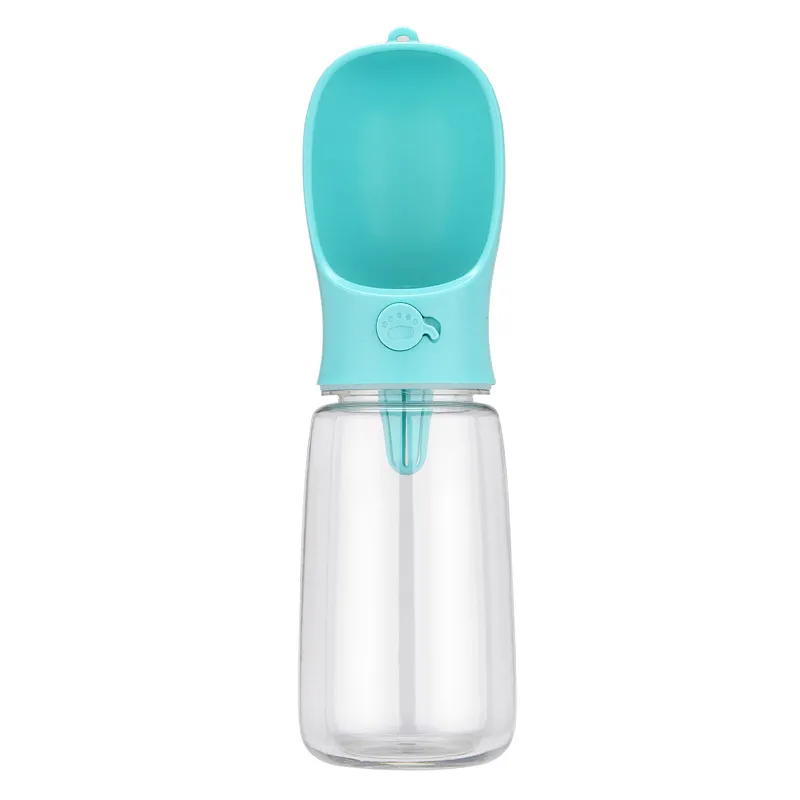 Pet Outdoor Portable Cup Dog Outing Drinking Cup - Blue 550Ml