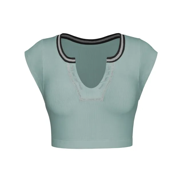 Top Knitted Thread Spring And Autumn Base Gray - Shop at LoveMi