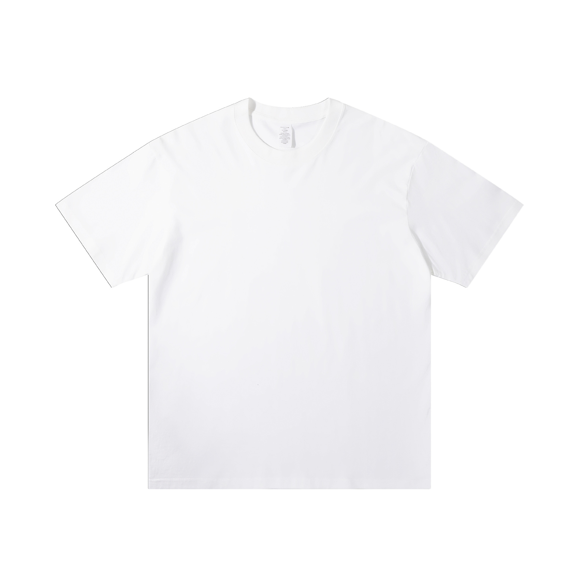 Cotton Short-sleeved T-shirt Men's Round Neck Loose