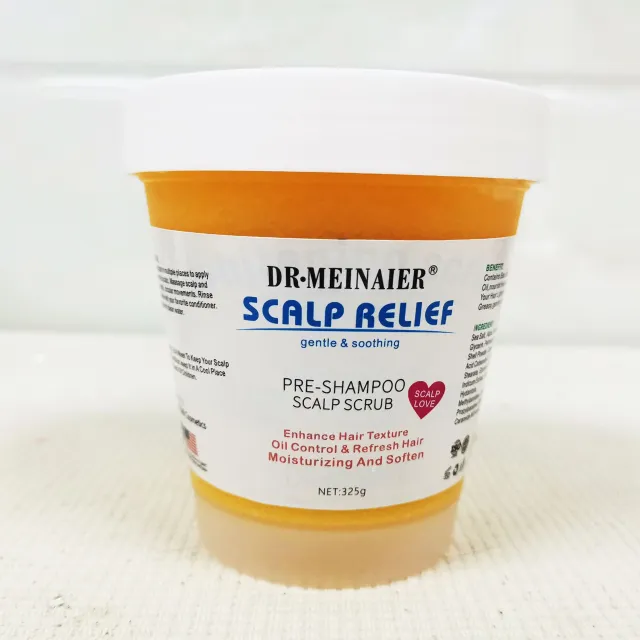 Sea Salt Facial Scrub Oil Control To Clean Scalp Yellow - Shop at LoveMi