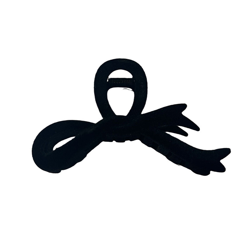 Ribbon Velvet New Back Head Autumn And Winter Shark Clip 5