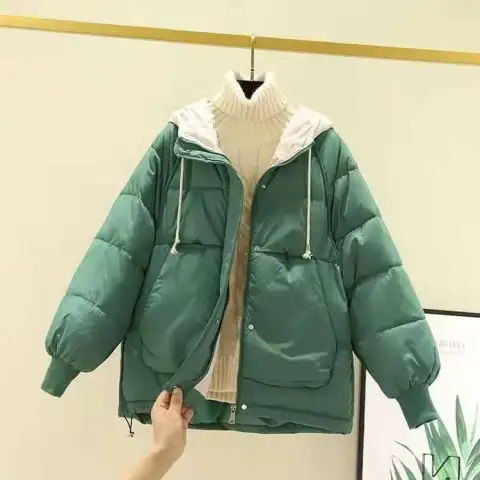 Short Winter Cotton Clothing Student Coat Women