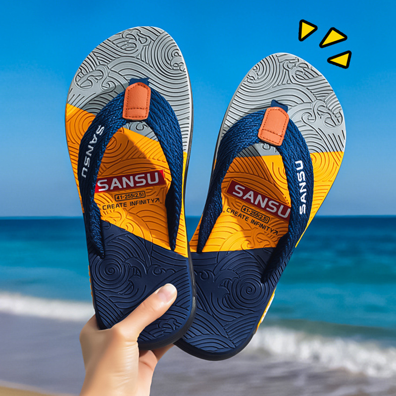 Mens Outdoor Flip-flops  Slippers For Home Use