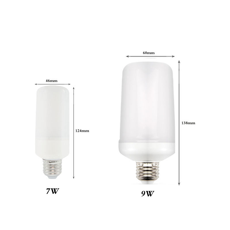 Title 3, LED Simulation Flame Bulb E27 Universal