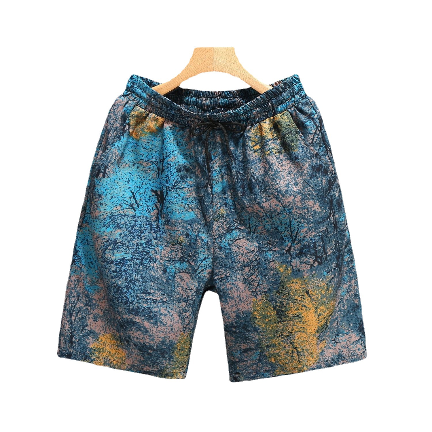 Fat Guy Sports Shorts Sports Pants Beach Pants Men's Summer Plus-sized Plus Size Shorts