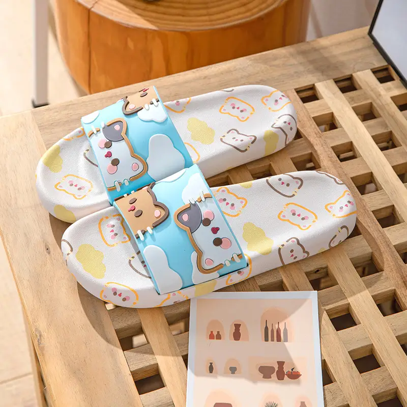 Kitty Cute Women's Interior Home Bathroom Non-slip Slippers