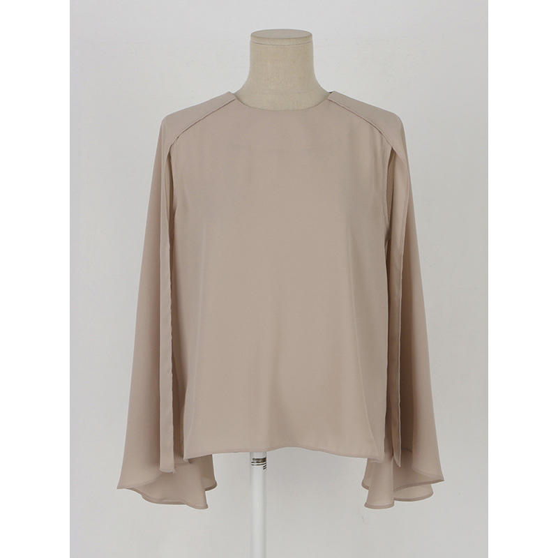 Wind-style Sleeveless Shirt Slim-fit Solid-color Top