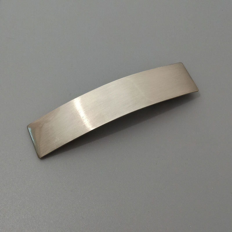 Brushed Metal Barrettes European American Simple Versatile Temperament Ins Fashion Normcore Style Ponytail Clip — foto 11