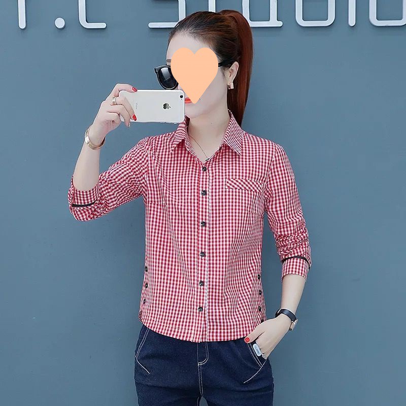 Women's Fashion Striped Western Style Shirt Top